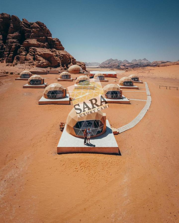 Sara Luxury Camp Hotel Wadi Rum Exterior foto